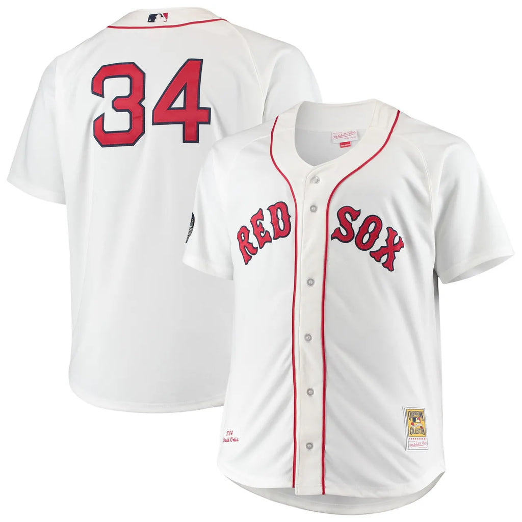 Red Sox 2004 Ortiz Jersey - Hình 2