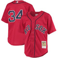 Mitchell & Ness Red Sox #34 Cooperstown Jersey