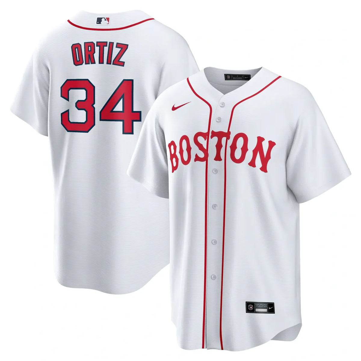 Ortiz #34 Red Sox Jersey nike - Hình 12
