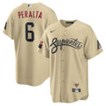 Peralta D-backs Cream Jersey