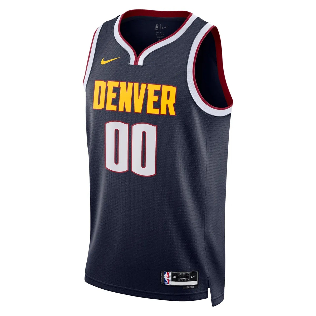 Nuggets Navy Custom Jersey nike - Hình 2