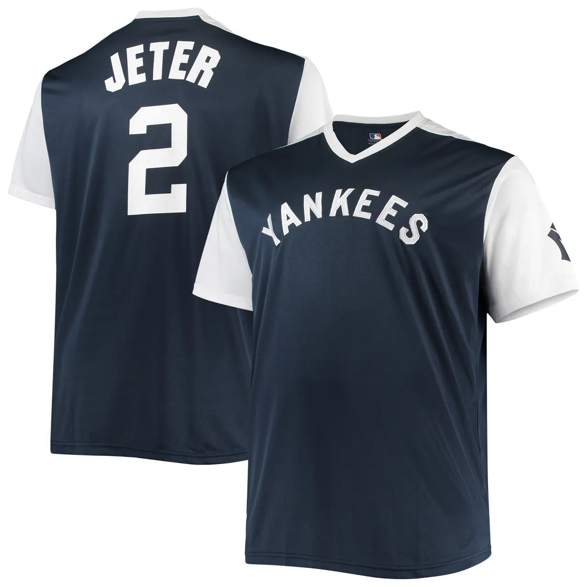 Jeter Yankees Navy & White Jersey