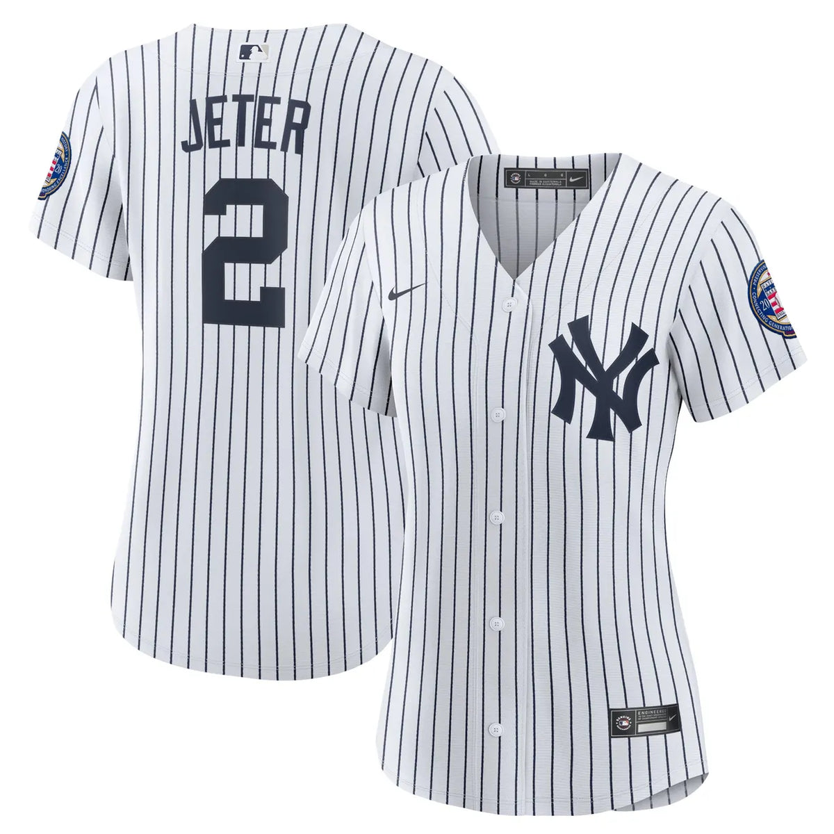 Jeter Yankees Pinstripe Jersey nike