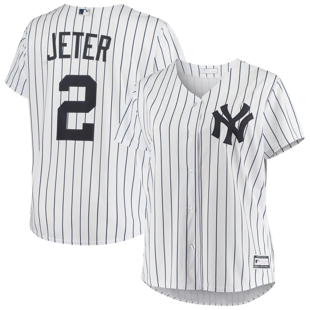 Majestic Jeter Yankees Pinstripe - Hình 2