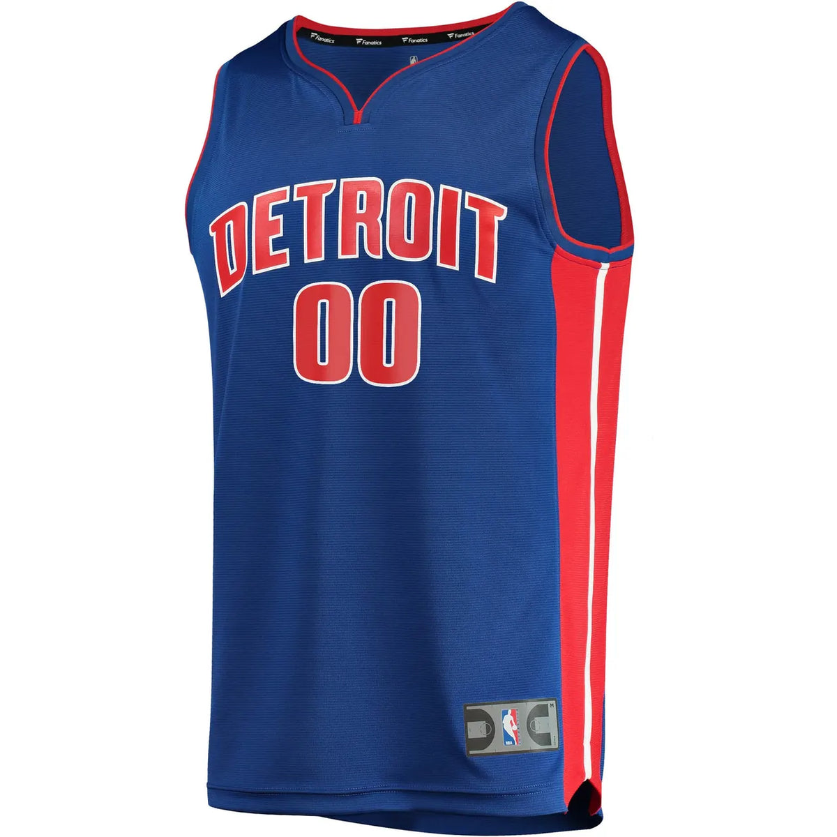 fanatics Detroit Pistons Blue Custom Jersey - Hình 3