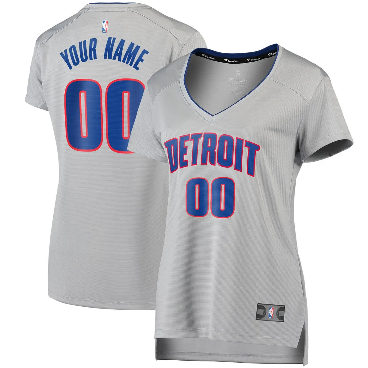Pistons Gray Jersey Women