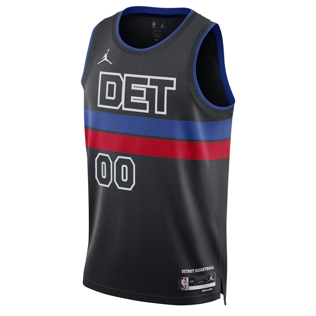Custom Pistons Black Jersey - Hình 3