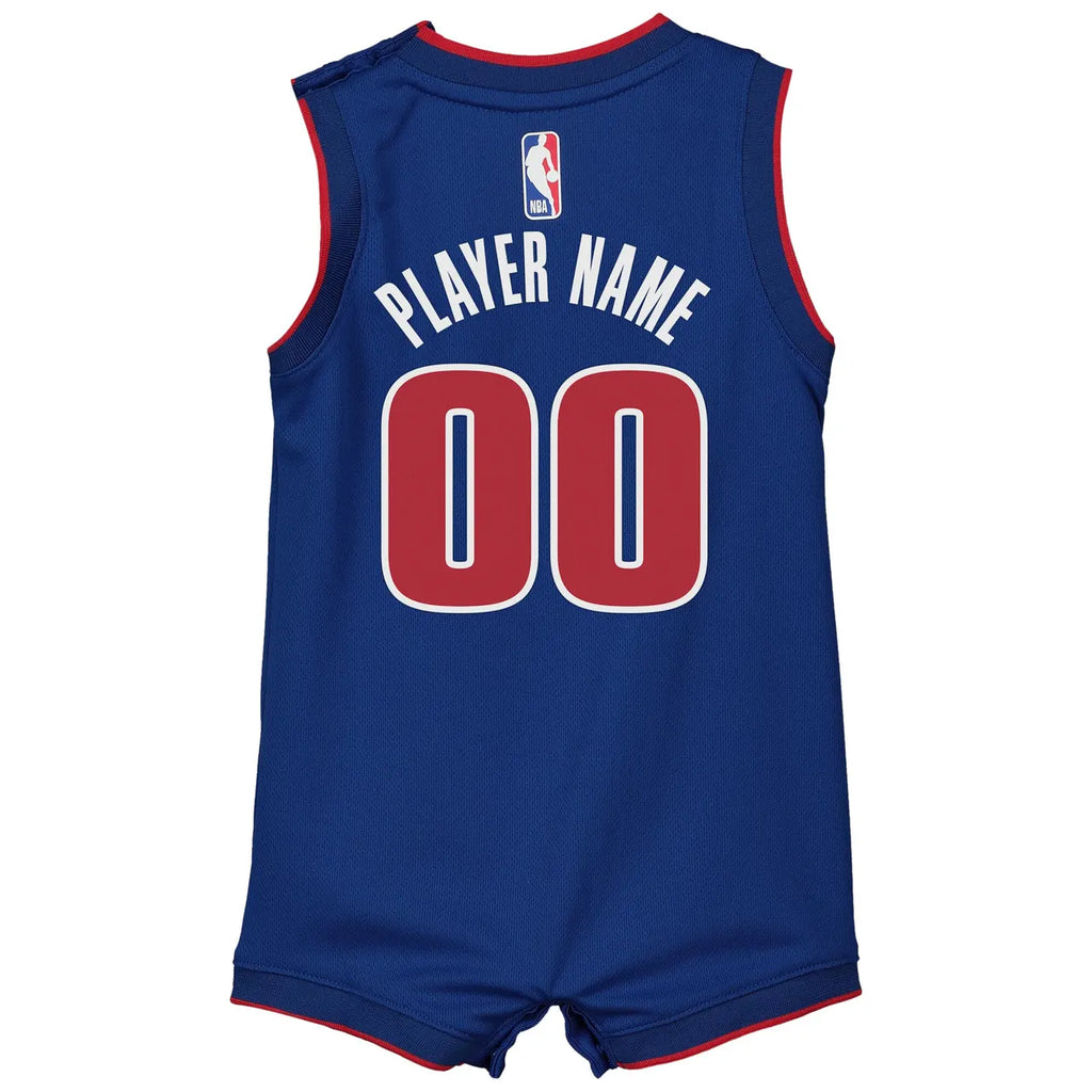 Pistons Blue Infant Romper - Hình 3