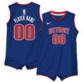 Pistons Blue Infant Romper