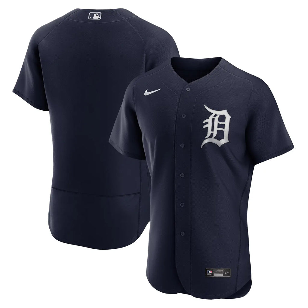 Nike Navy Detroit Tigers Jersey - Hình 2