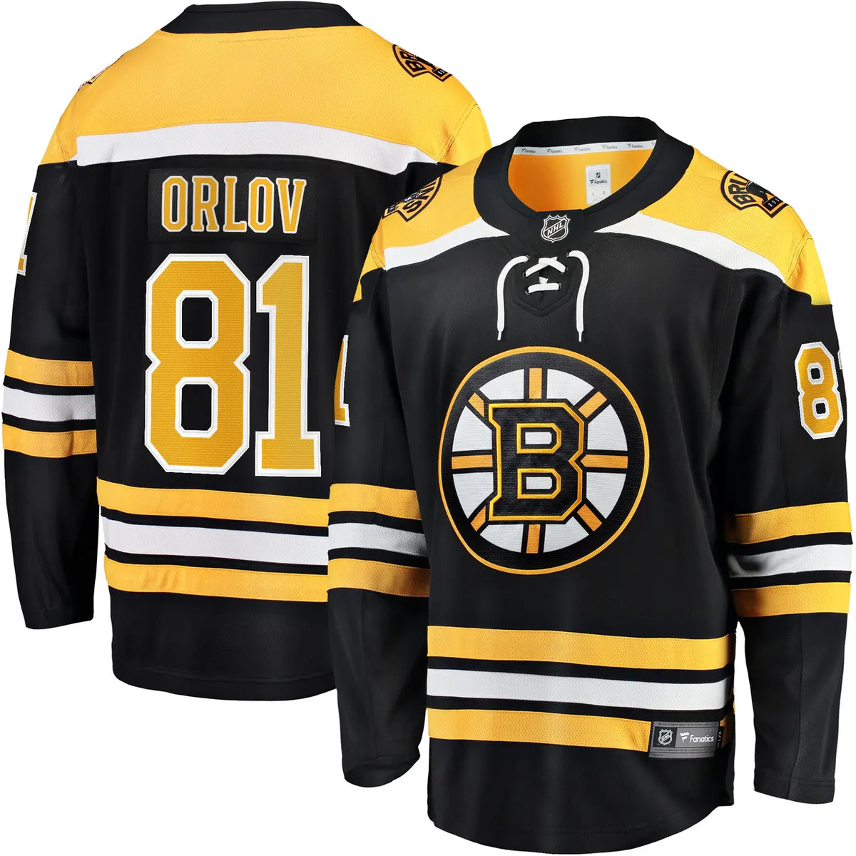 Orlov Bruins Black Jersey