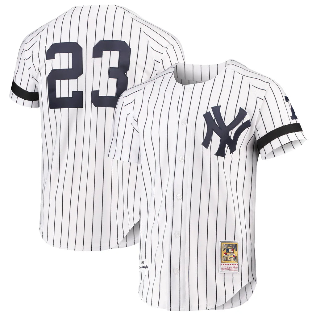 Mitchell & Ness Yankees #23 Pinstripe Jersey