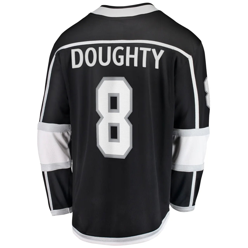 fanatics nhl Doughty Kings Black Jersey - Hình 4