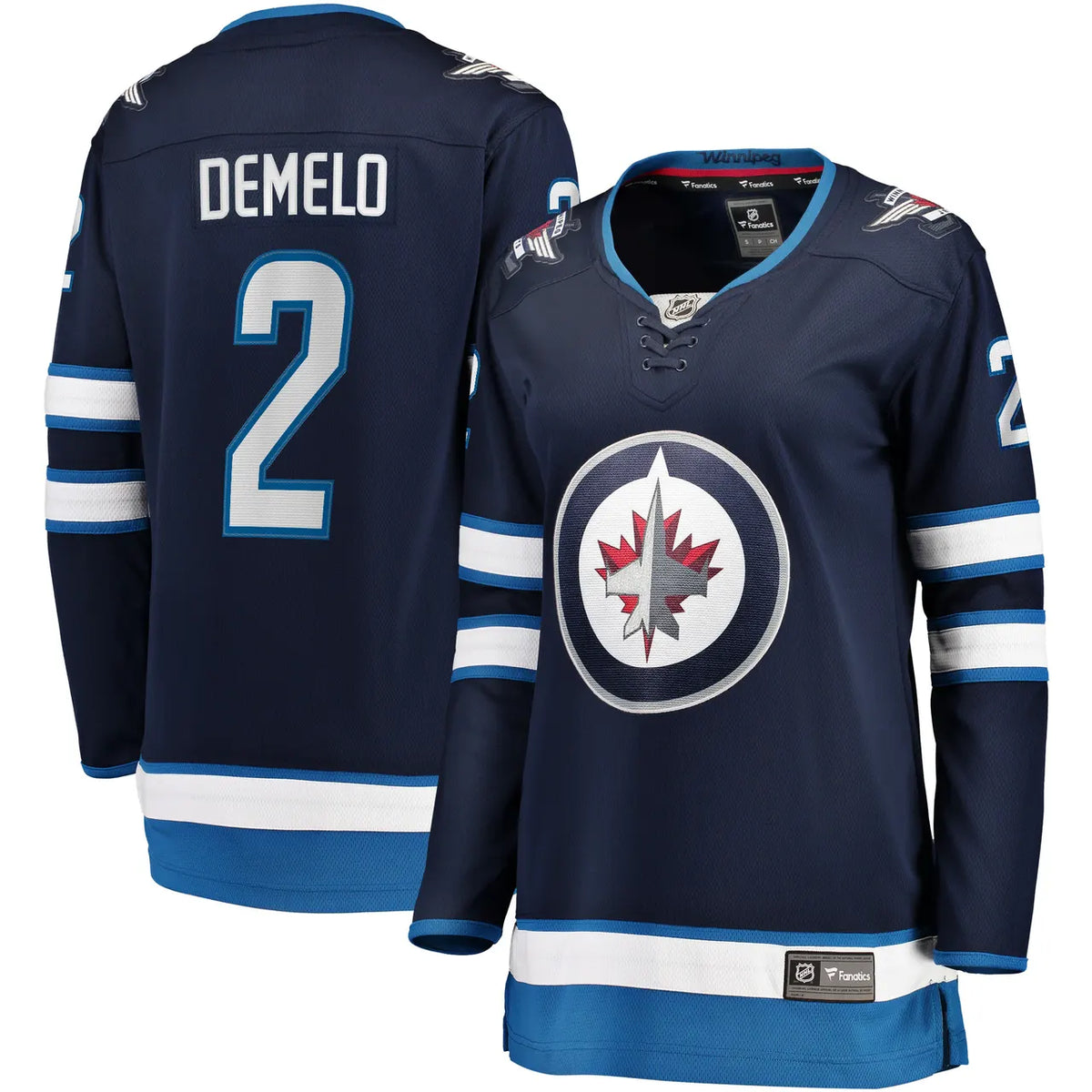 Demelo Jets Navy Jersey