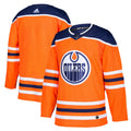 Adidas Oilers Orange Jersey authentic