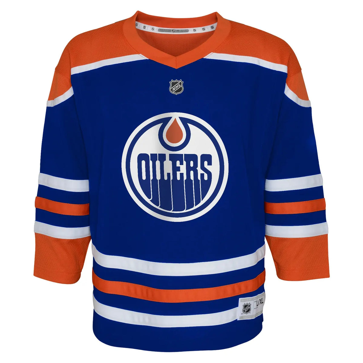 Fanatics Oilers Blue Jersey - Hình 3