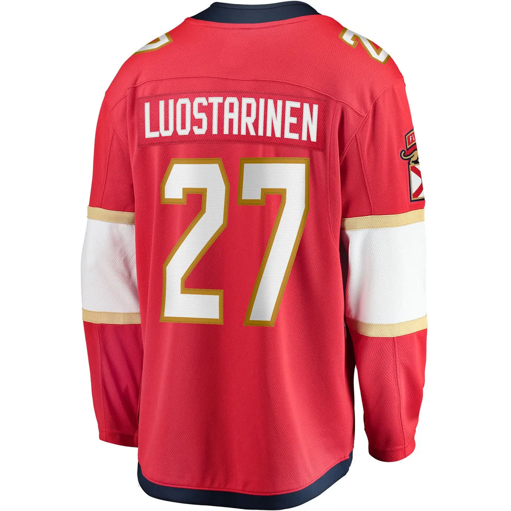 Luostarinen Panthers Red Jersey - Hình 4