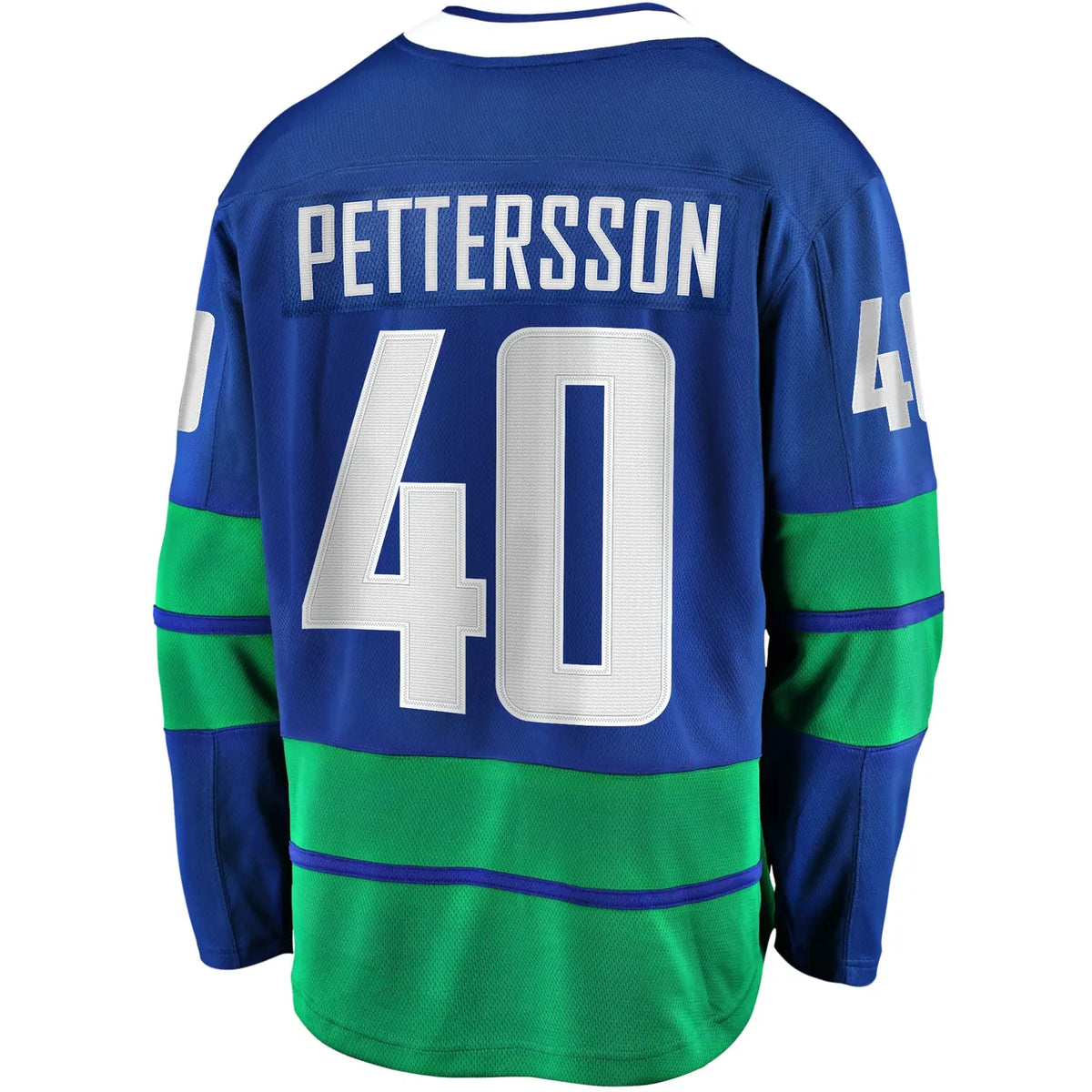 Pettersson Canucks Blue Jersey fanatics - Hình 4