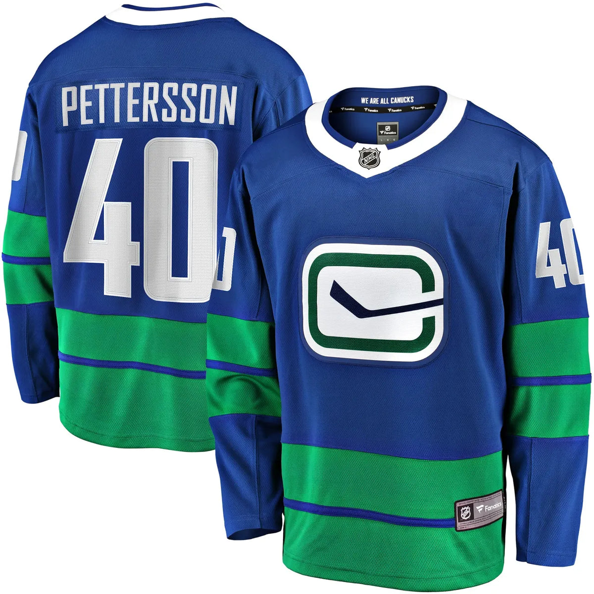 Pettersson Canucks Black Jersey fanatics - Hình 21