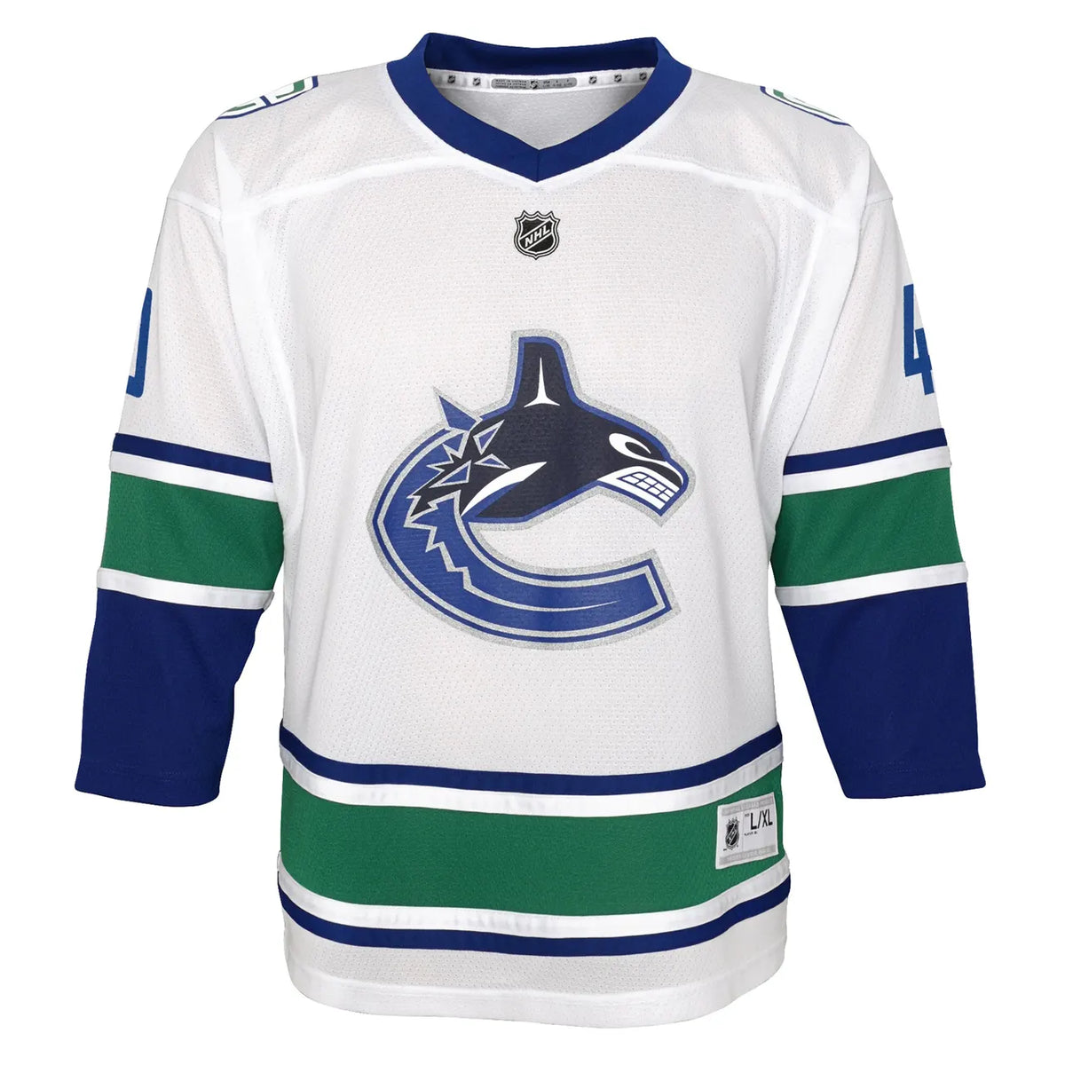 Pettersson Canucks Adidas Away Jersey - Hình 3