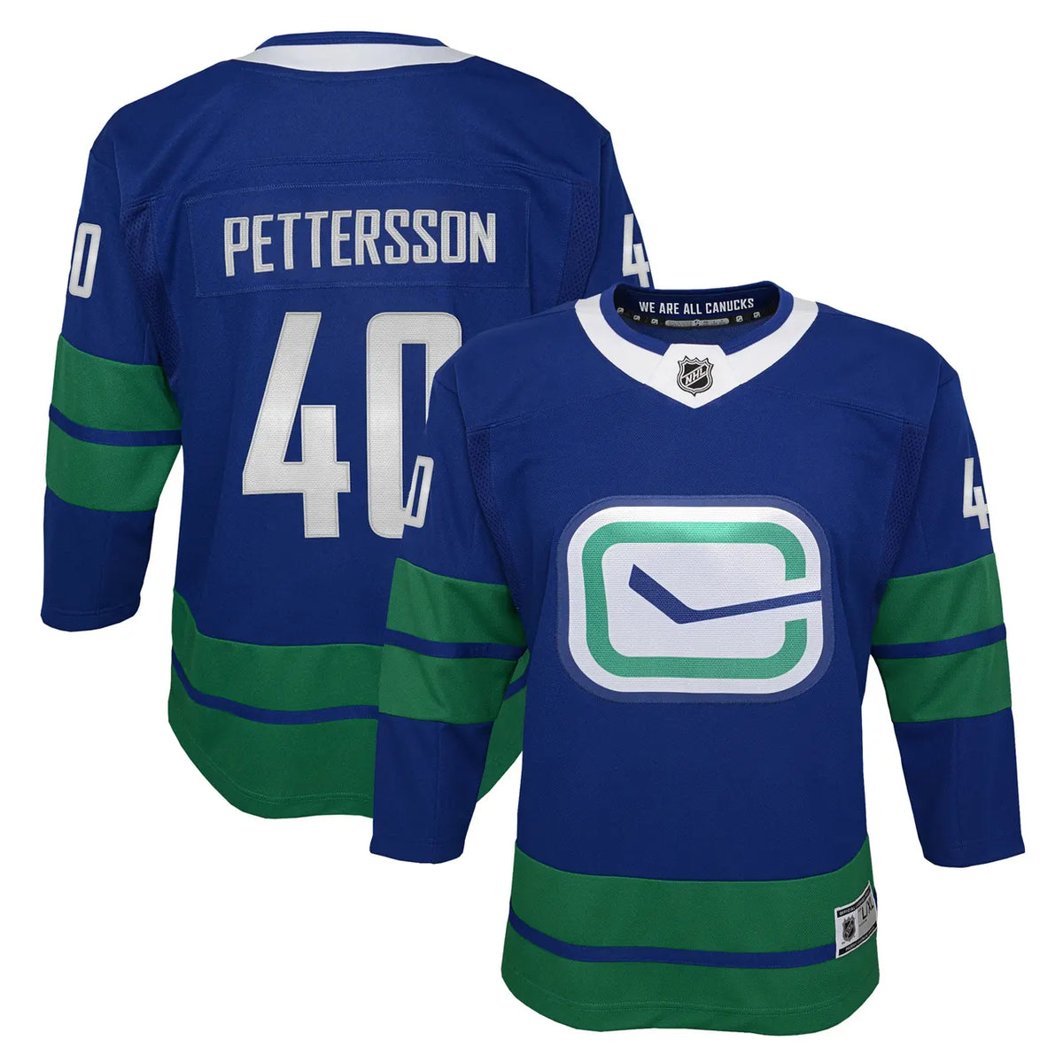 authentic Pettersson Canucks Blue Jersey