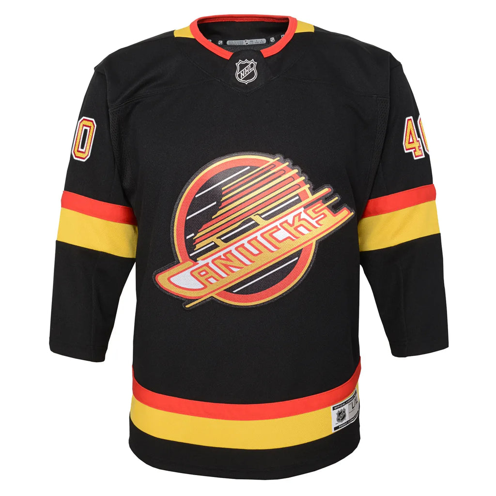 authentic Pettersson Canucks Blue Jersey - Hình 6