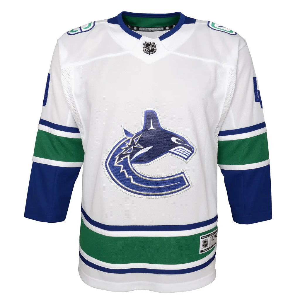 authentic Pettersson Canucks Blue Jersey - Hình 9