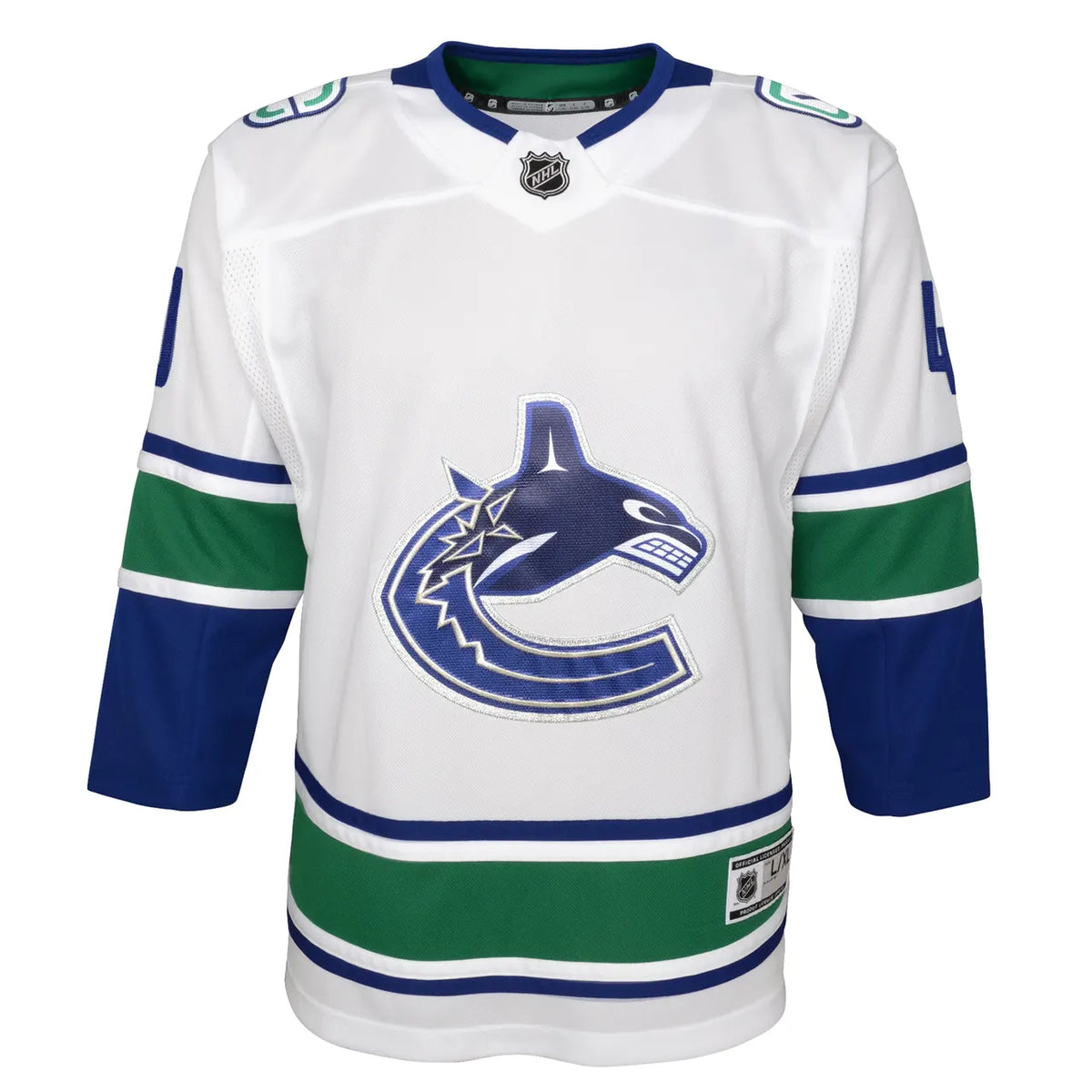 authentic Pettersson Canucks Blue Jersey - Hình 9