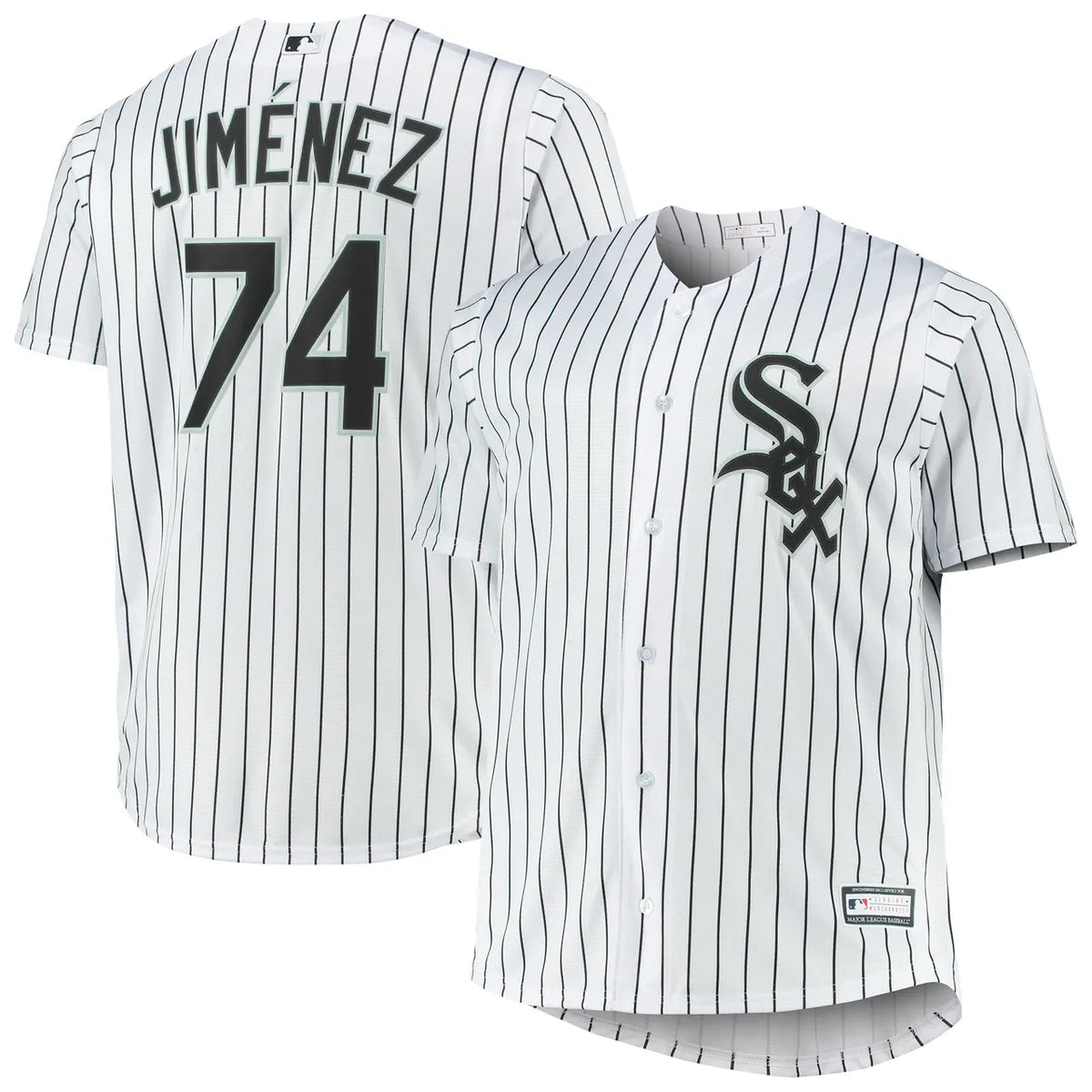 majestic Jimenez White Sox Jersey - Hình 2