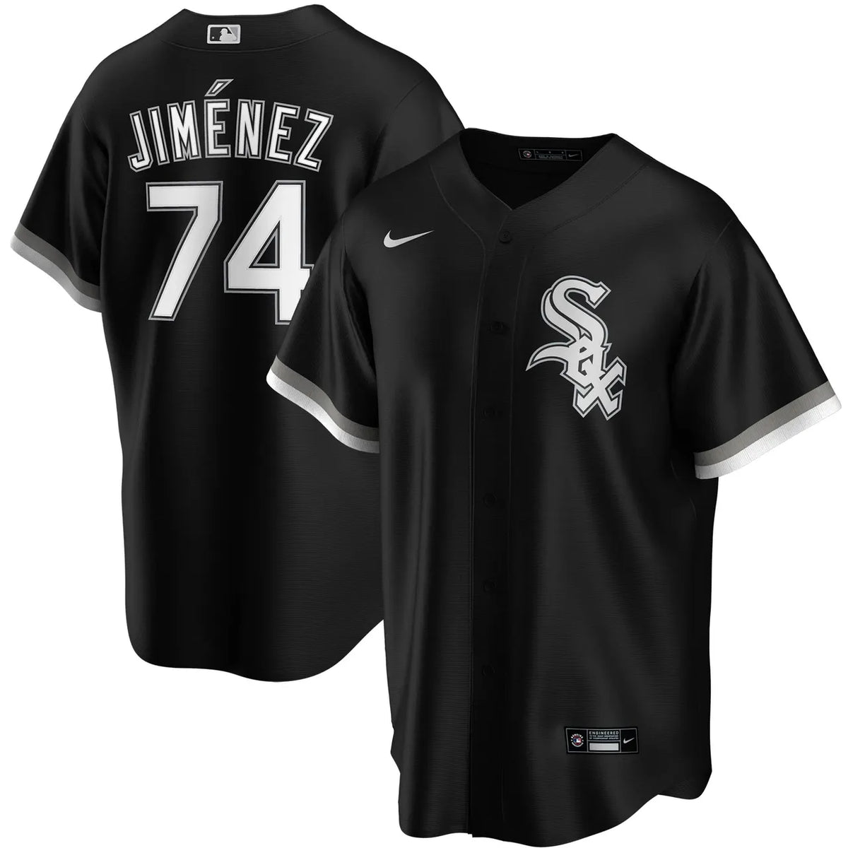 Jiménez White Sox Black Jersey
