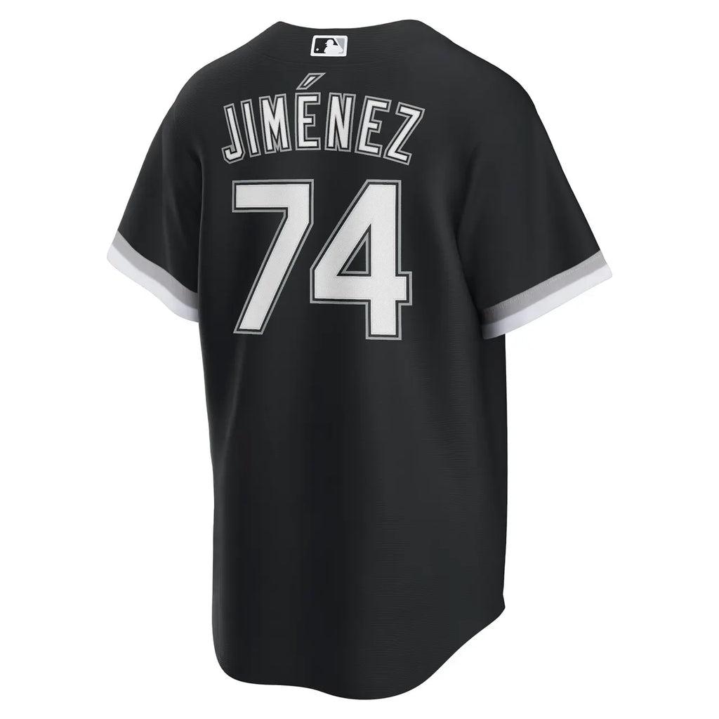 Jiménez Black White Sox Jersey - Hình 4