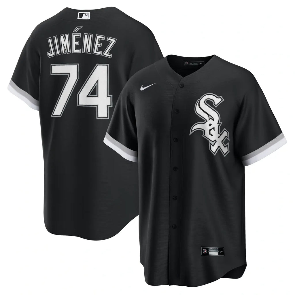 Jimenez White Sox Pinstripe Jersey nike authentic - Hình 11