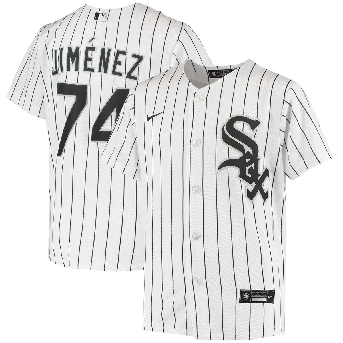 Nike Jimenez White Sox Jersey - Hình 2