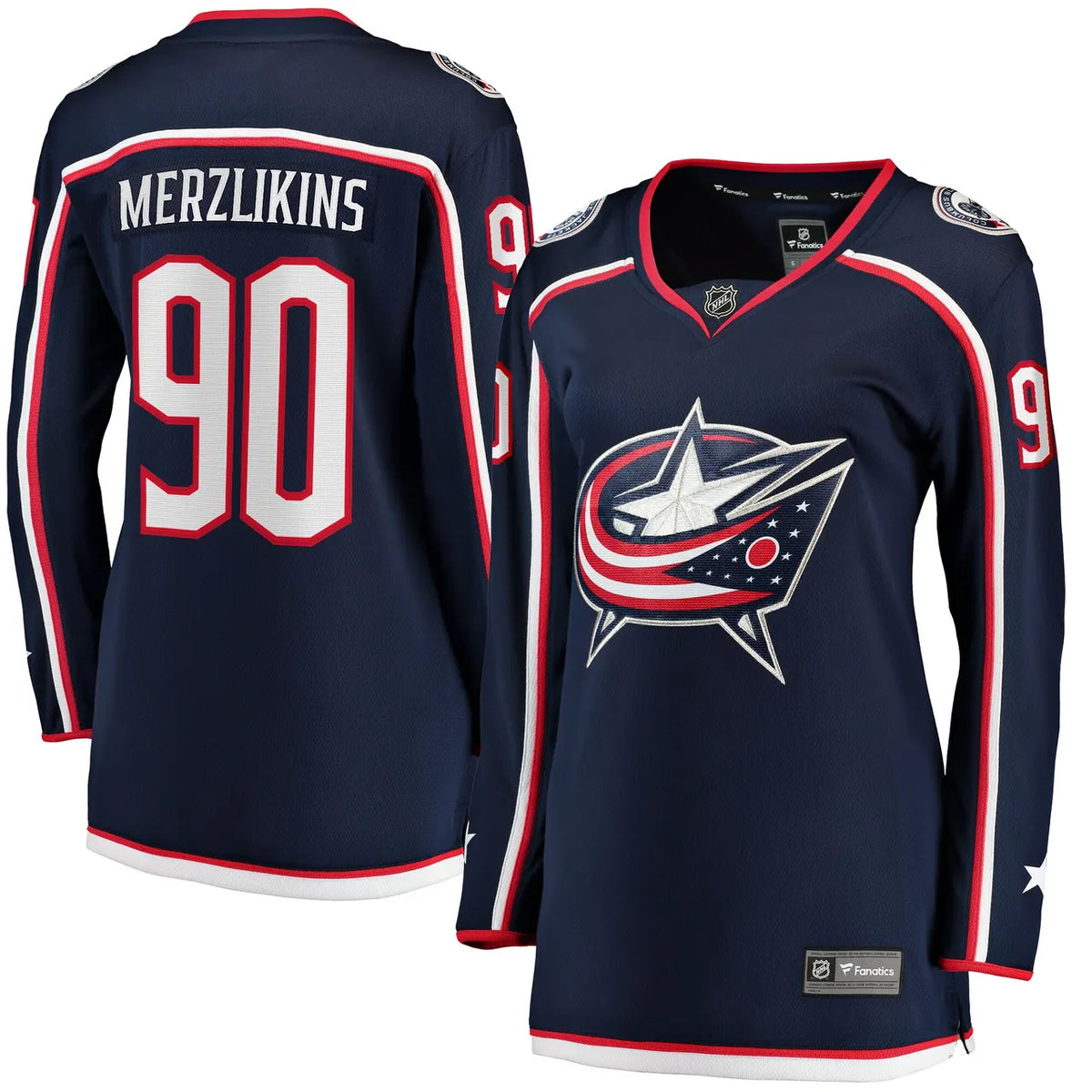 Merzlikins Blue Jackets Jersey fanatics