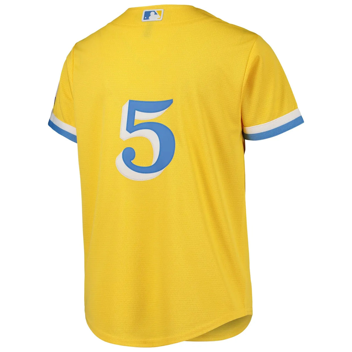 Boston Yellow Alternate Jersey - Hình 4