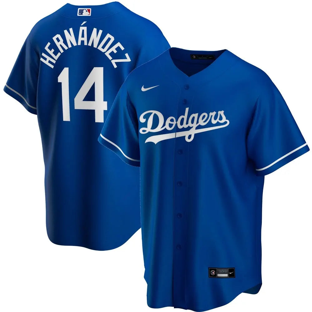 Hernandez Dodgers Royal Blue Jersey
