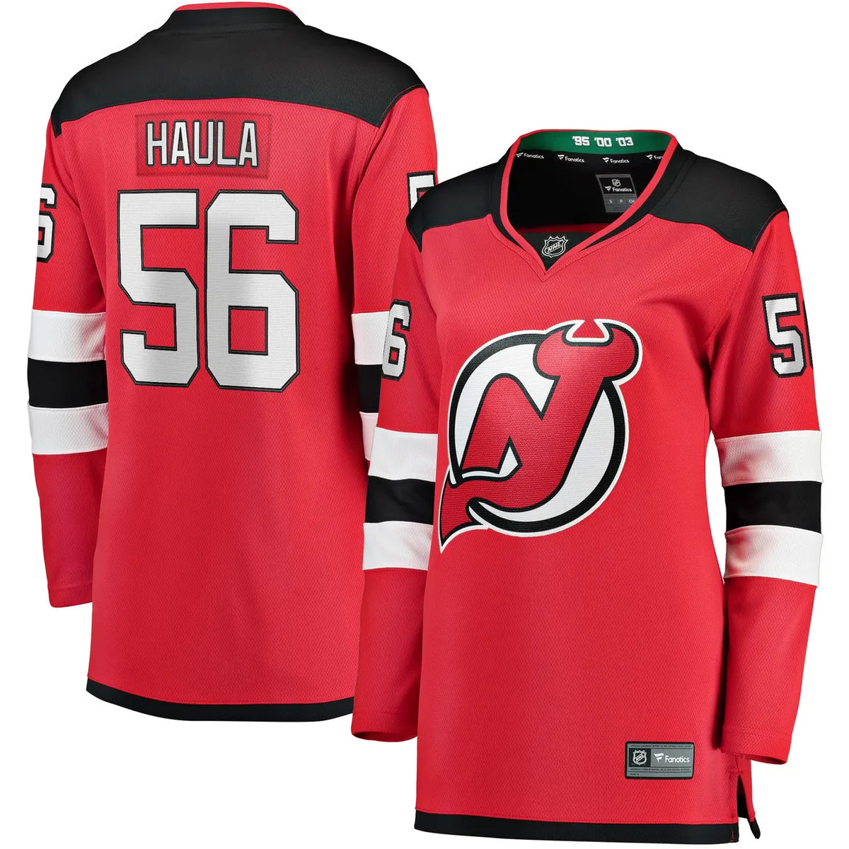 red Fanatics Haula Devils Jersey