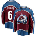 Johnson Avalanche Burgundy Jersey