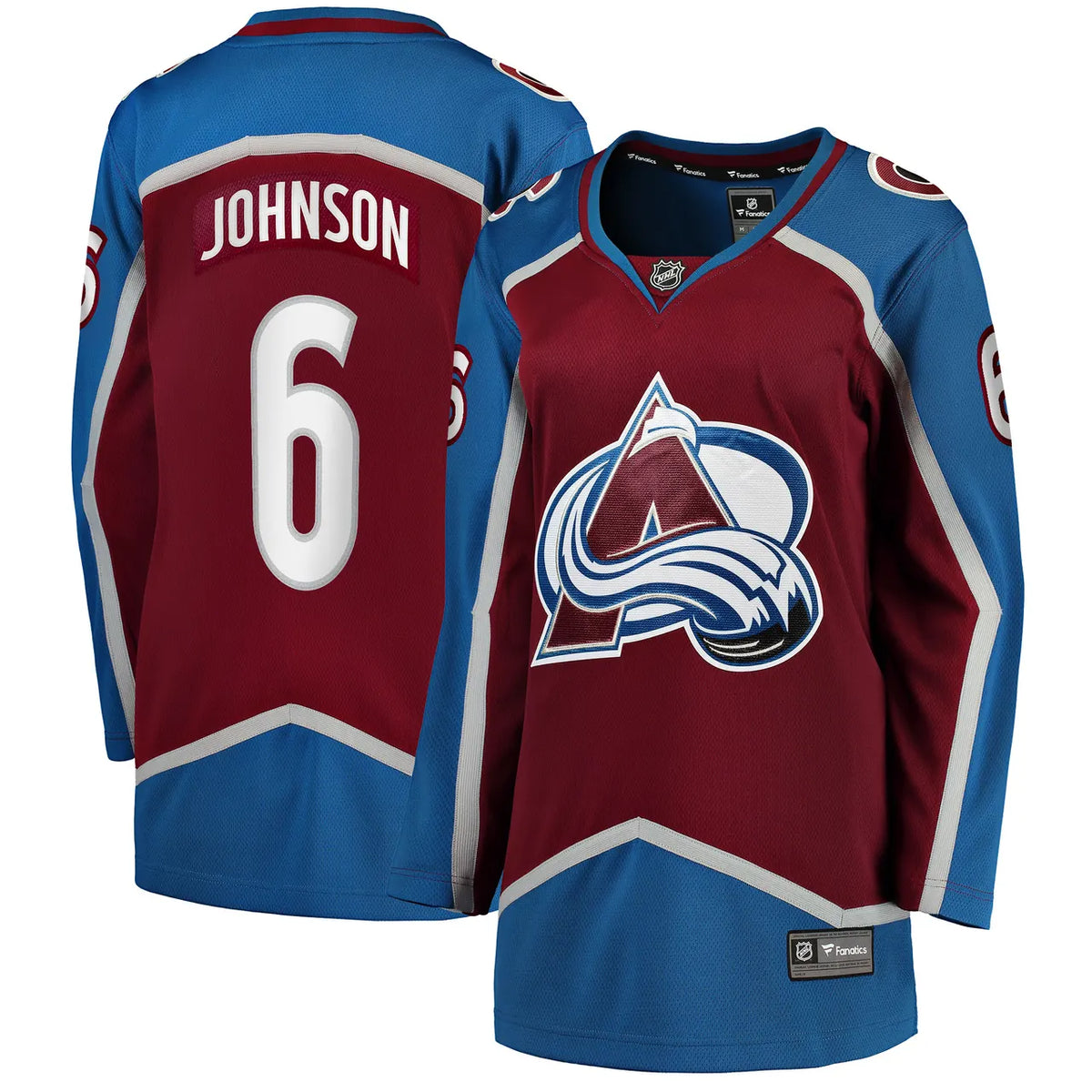 Johnson Avalanche Burgundy Jersey - Hình 2