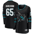 Sharks Karlsson Black Jersey