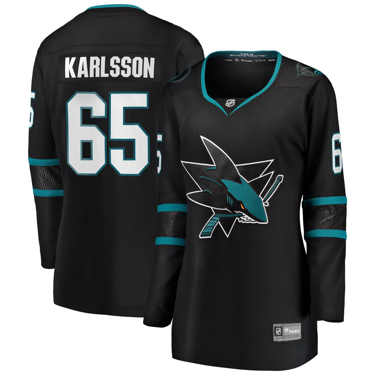 Fanatics Karlsson Sharks Jersey - Hình 11