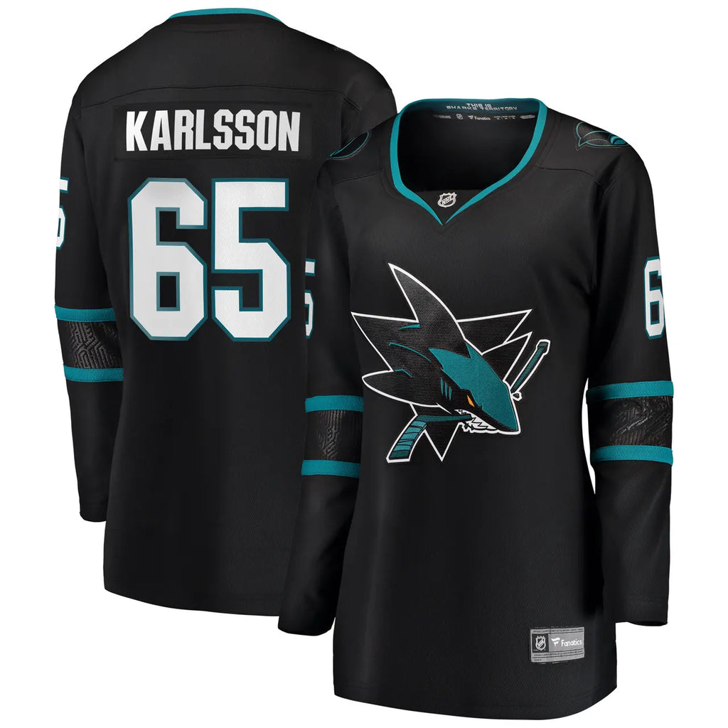 Fanatics Karlsson Sharks Jersey - Hình 7
