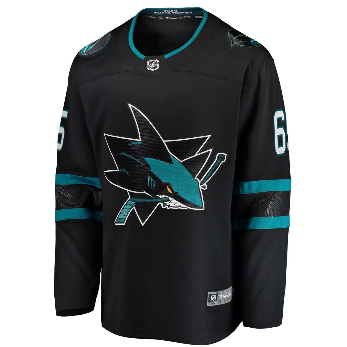 Sharks Karlsson Black Jersey - Hình 3