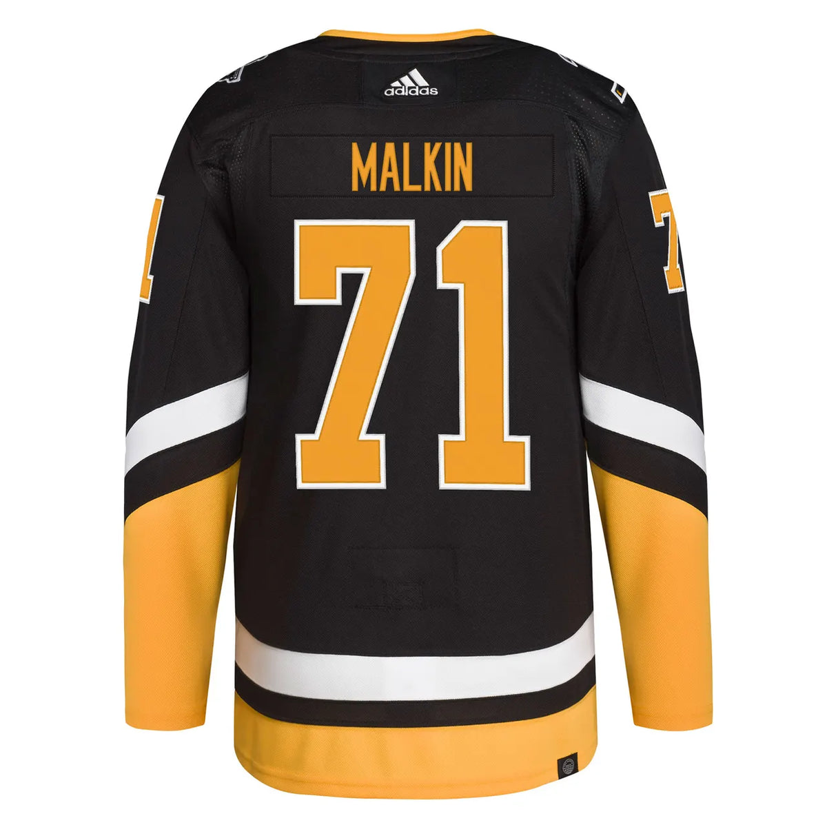 black Adidas Malkin Penguins Jersey - Hình 4