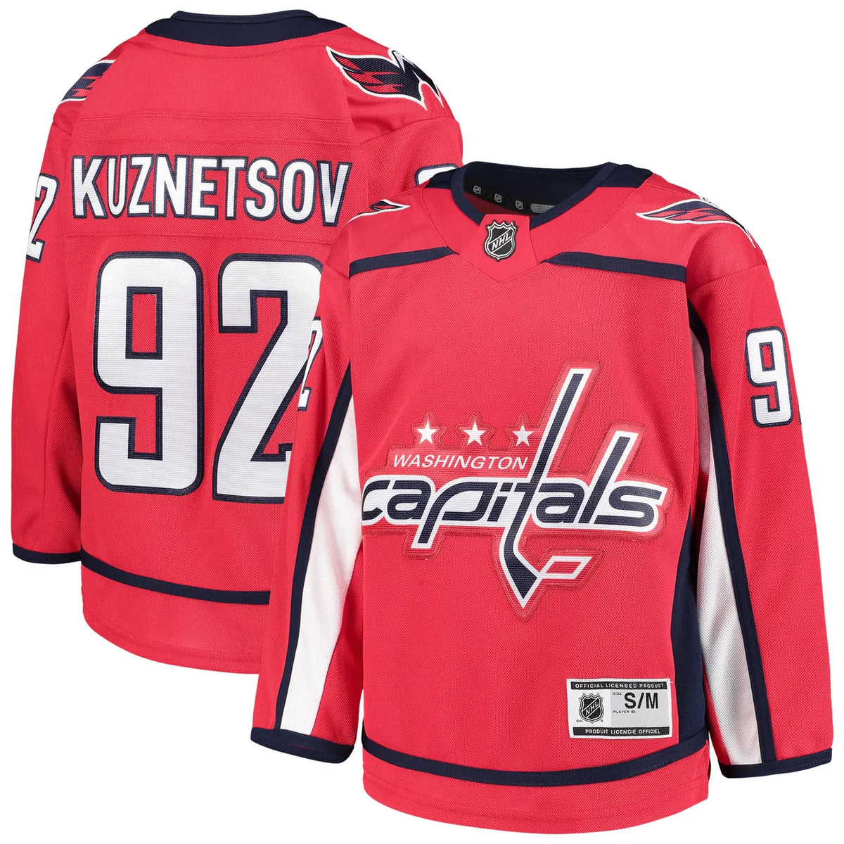 Capitals Kuznetsov Red Jersey