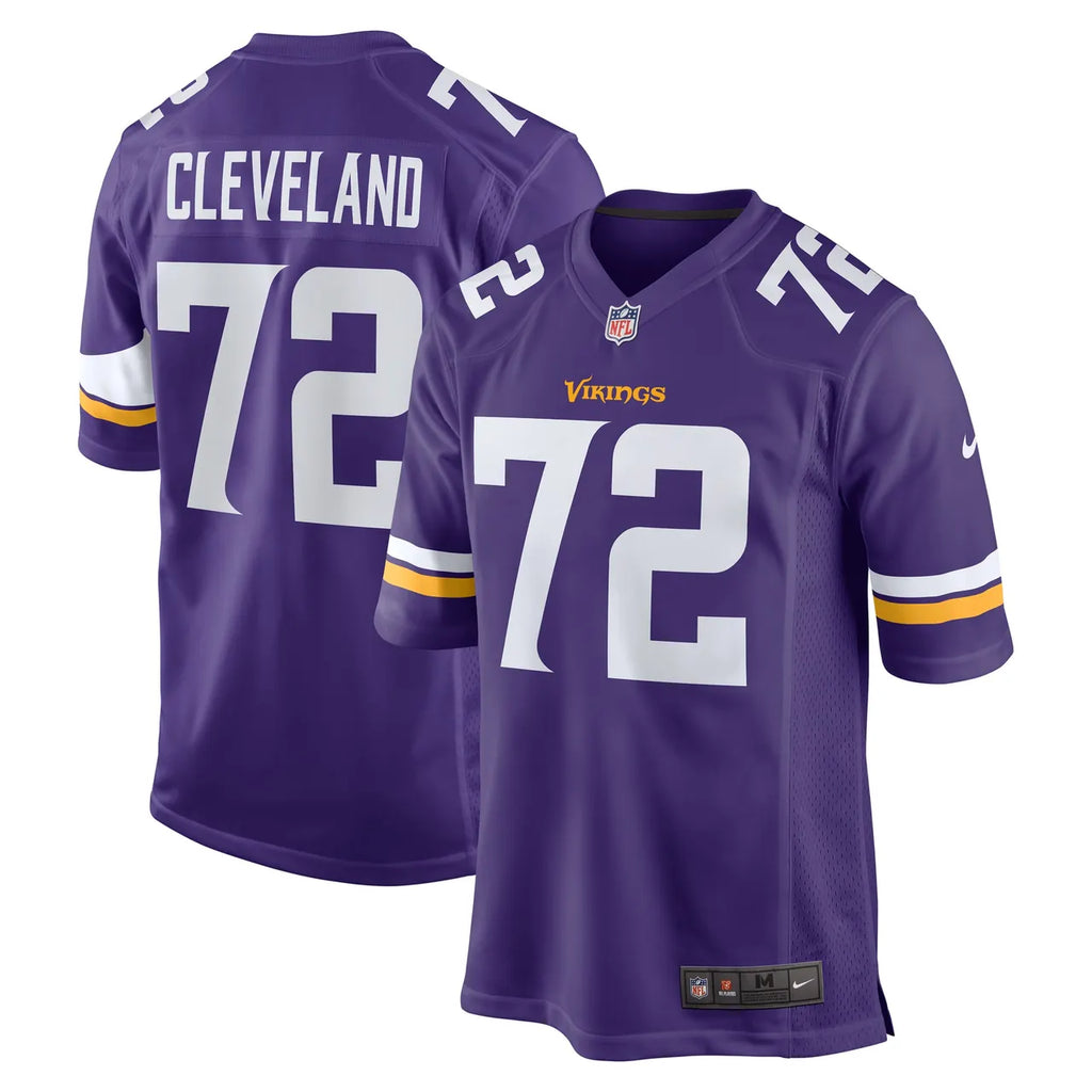 nike Cleveland Vikings Purple Jersey - Hình 2