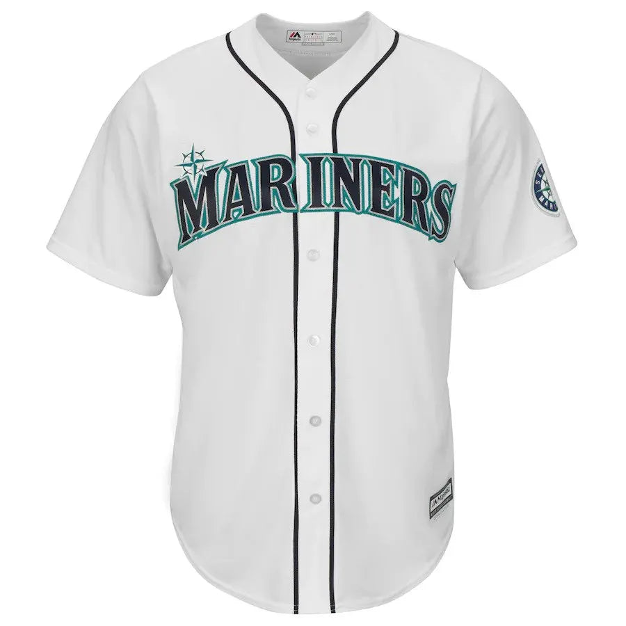 Felix Mariners White Jersey - Hình 3