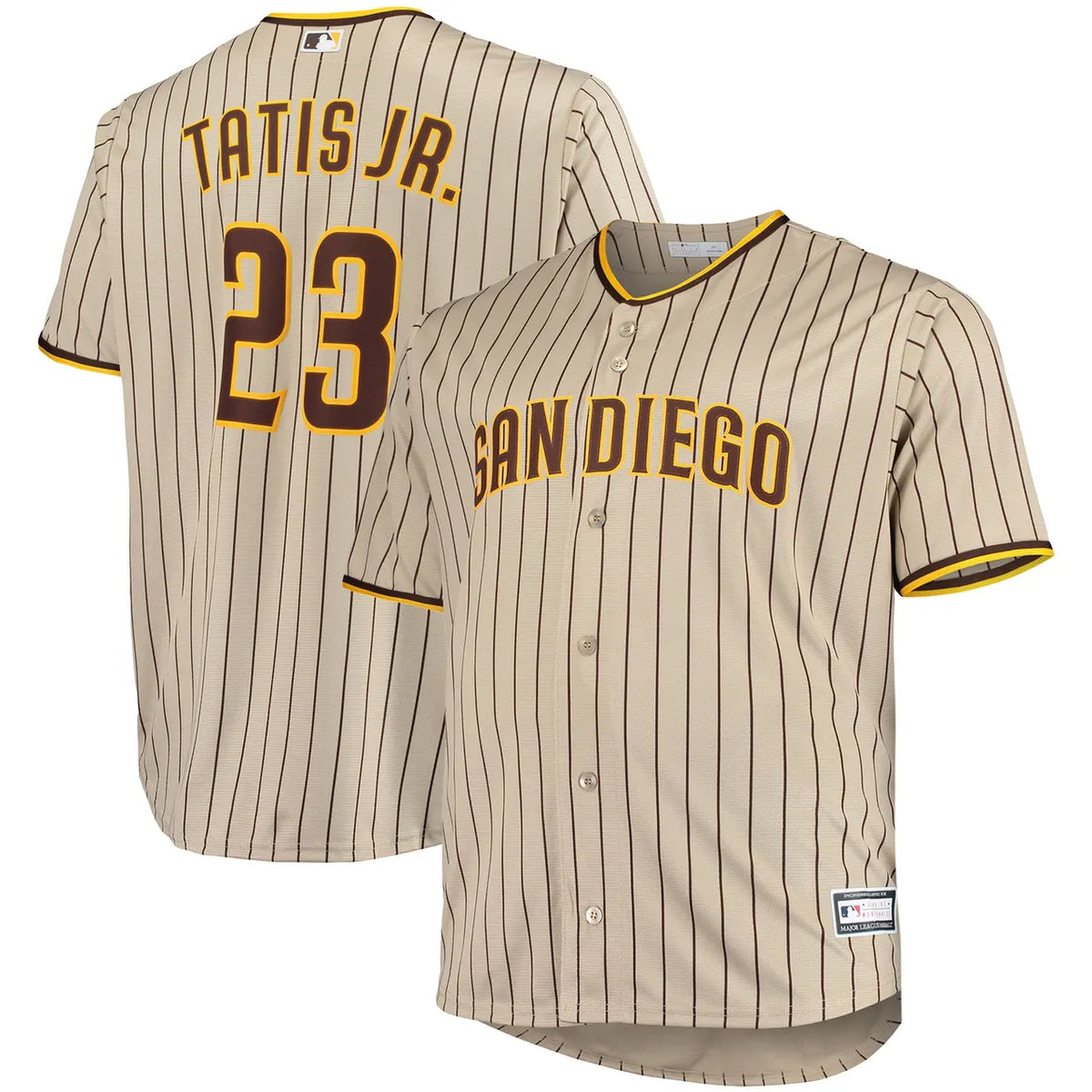 Tatis Jr Padres Pinstripe Jersey
