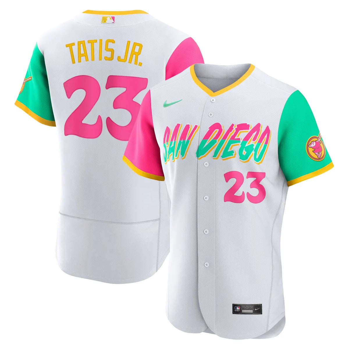 Padres Tatis Jr White Jersey nike - Hình 2