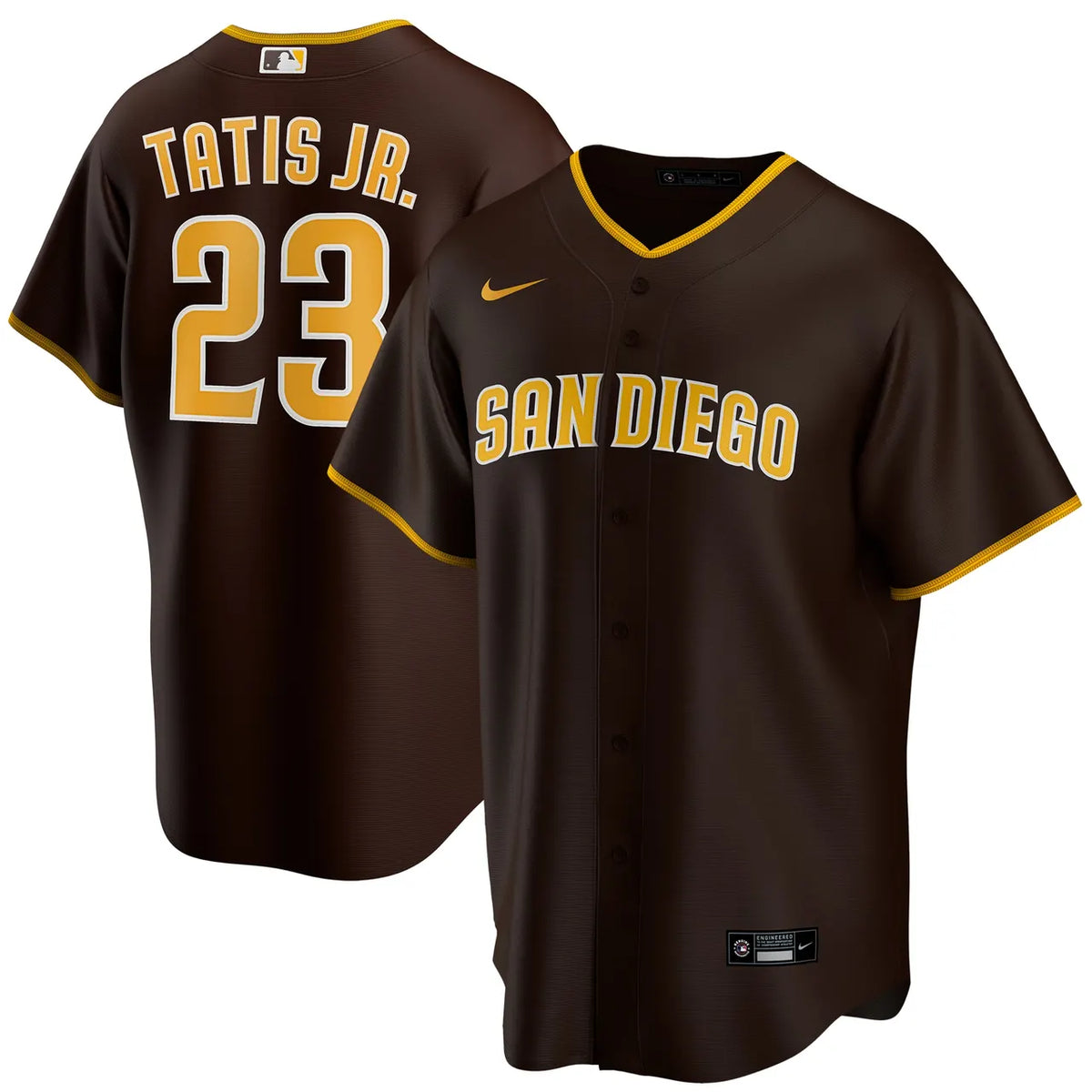 Padres Tatis Jr Brown Jersey